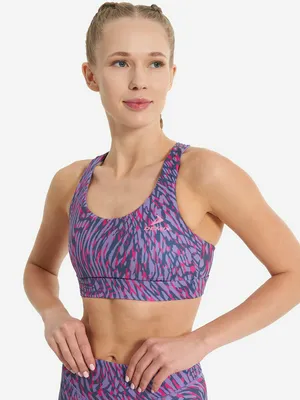 Топ бра спортивный Demix ActiveMove GFX, фиолетовый, арт. 24533