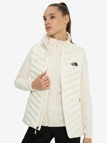 Жилет утепленный The North Face Huila, бежевый, арт. nf0a85aiqli1t1k-.