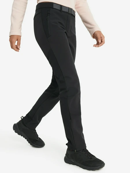 Брюки женские Jack Wolfskin Stollberg, черный, арт. 1507722j01-6000