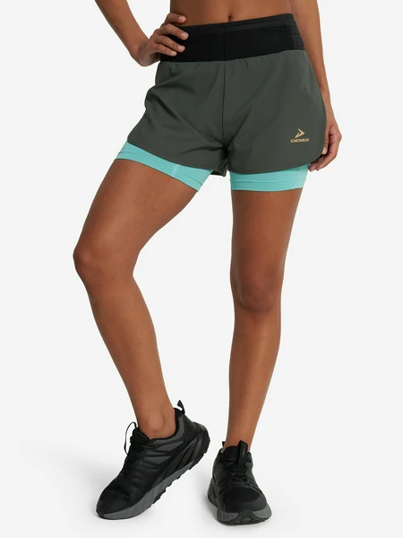 Шорты женские Demix, зеленый, арт. 138010dmx-uq
