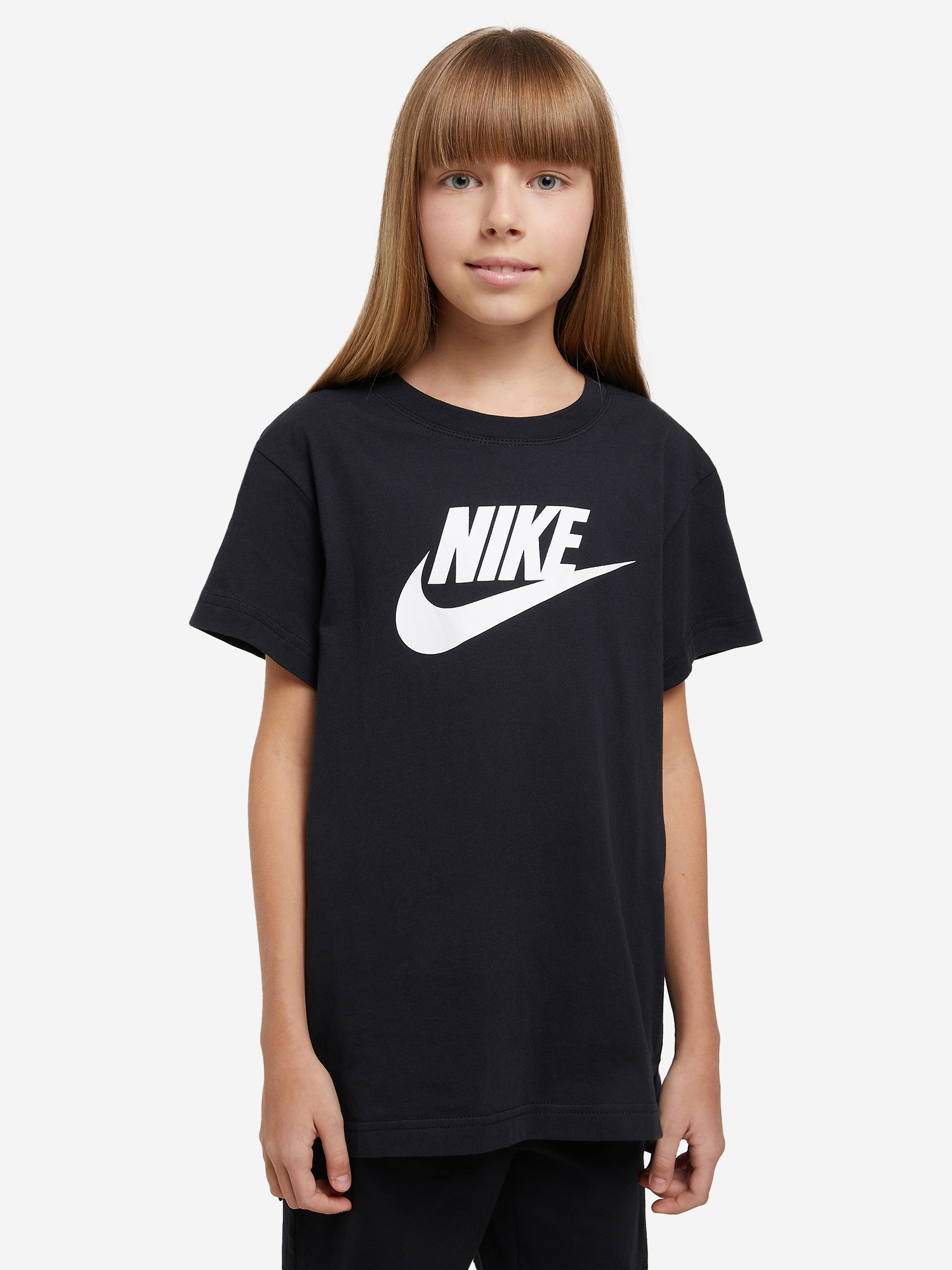 Футболка для девочек Nike Sportswear, черный, арт. ar5088n06-010