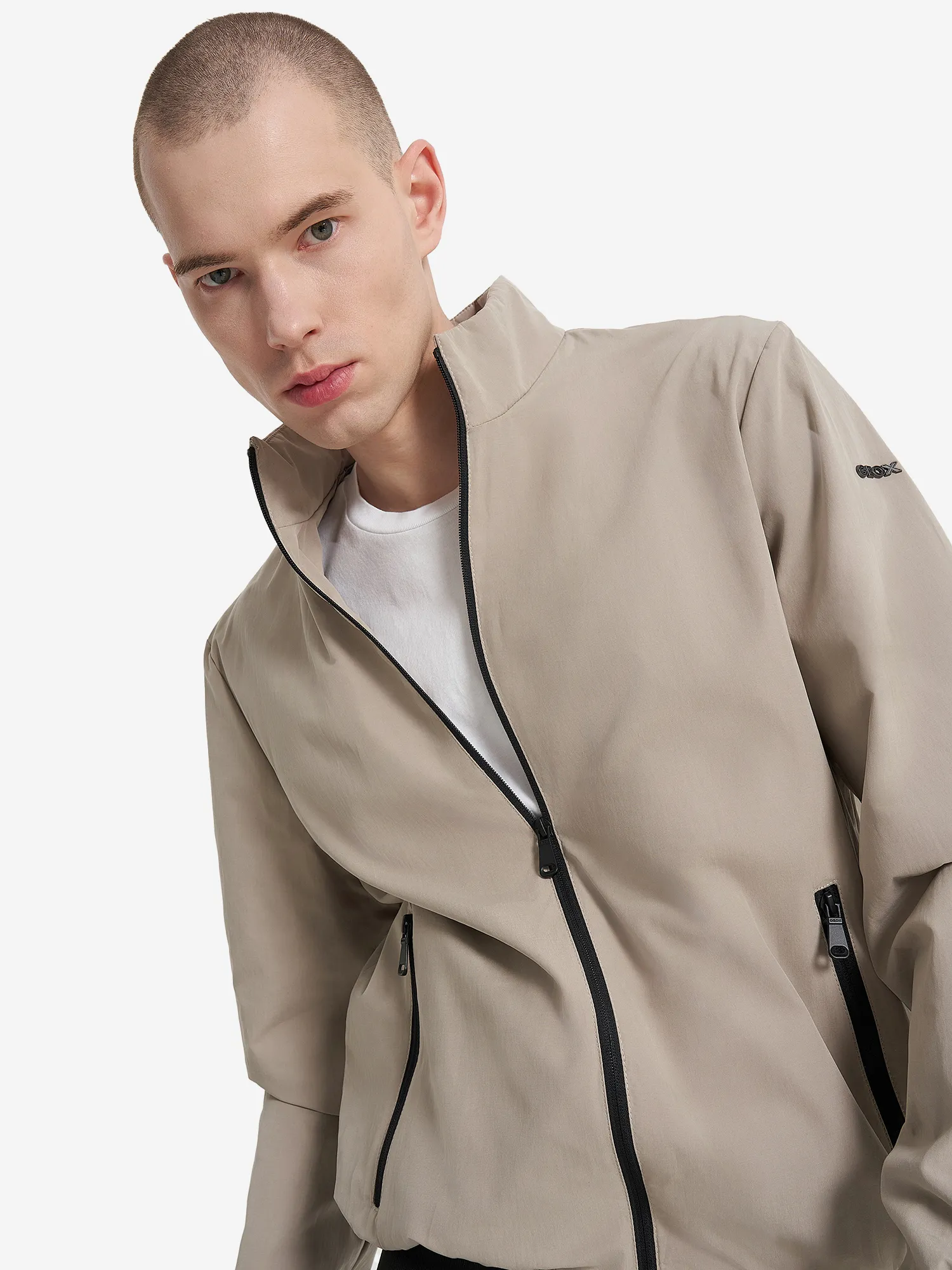 Ветровка Geox Rieti, бежевый, арт. m4522wt3082g14-f5246