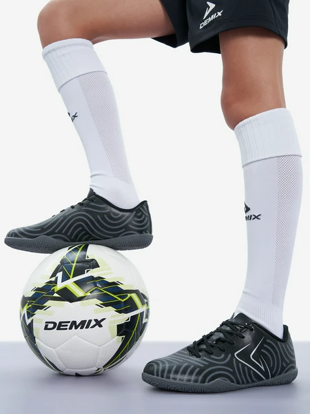 Бутсы для мальчиков Demix Quantum Vortex Jr In, черный, арт. 128119dmx-ba