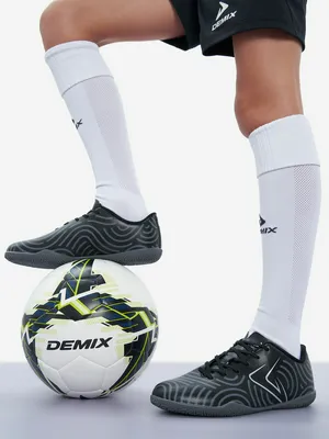 Бутсы для мальчиков Demix Quantum Vortex Jr In, черный, арт. 128119DMX-BA