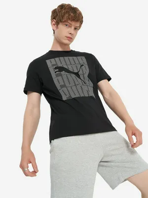 Футболка мужская PUMA Graphics, черный, арт. 684825