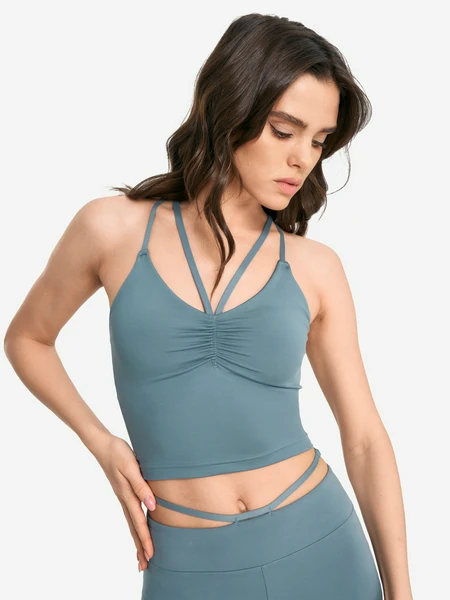 Топ бра спортивный Sensana SelfSecret, серый, арт. 132672s7w-s3