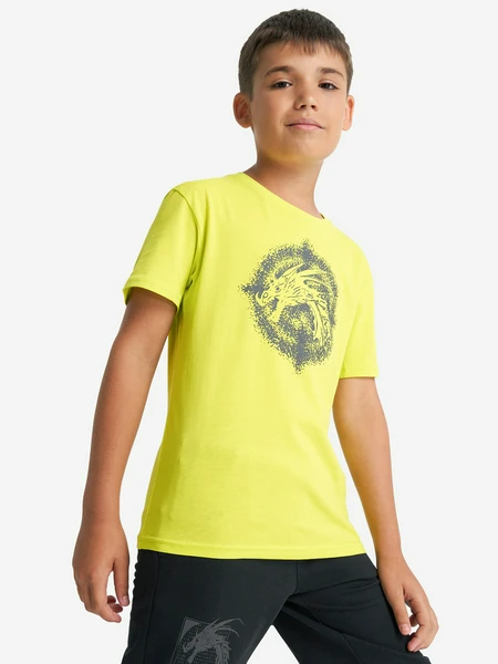 Футболка для мальчиков Demix, зеленый, арт. 137716dmx-g2