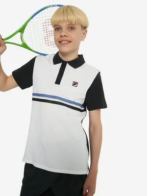 Поло для мальчиков FILA, черный, арт. 138064FLA-99