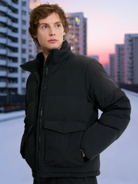 Пуховик Jack Wolfskin Nordlicht, черный, арт. a60040j01-6000