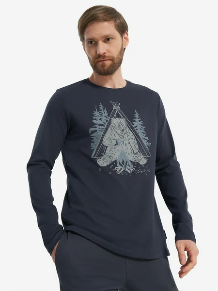 Лонгслив мужской Outventure, синий, арт. 24734