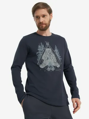 Лонгслив мужской Outventure, синий, арт. 137016OUT-Z4