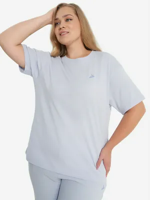 Футболка Demix Plus Size, фиолетовый, арт. 127767DMX-V0