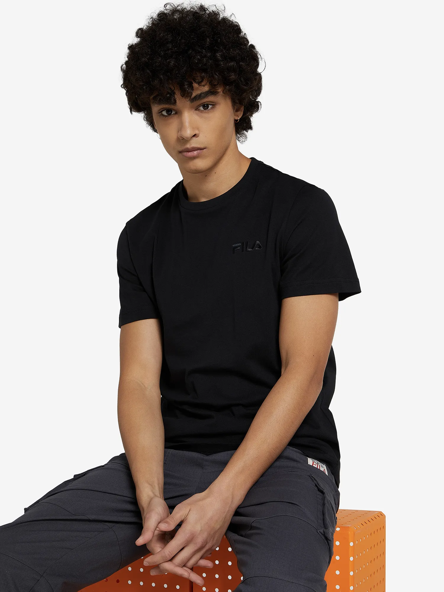 Футболка FILA, черный, арт. 125585fla-99