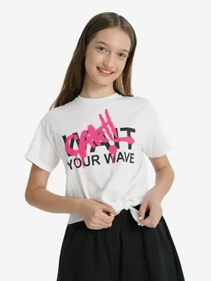 Футболка для девочек Termit, белый, арт. 24763