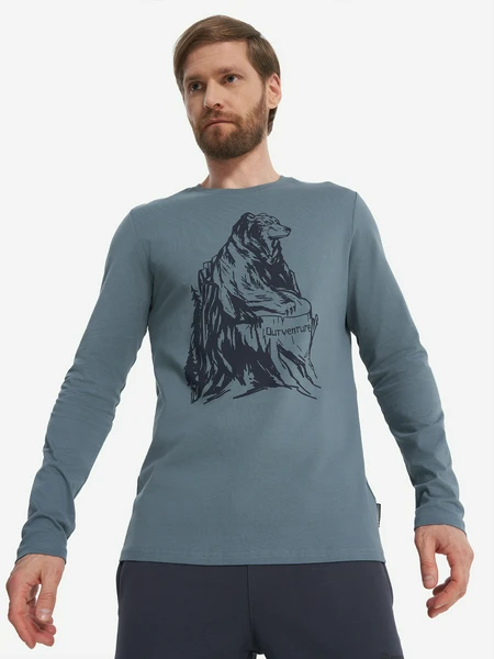 Лонгслив мужской Outventure, синий, арт. 140538out-s3