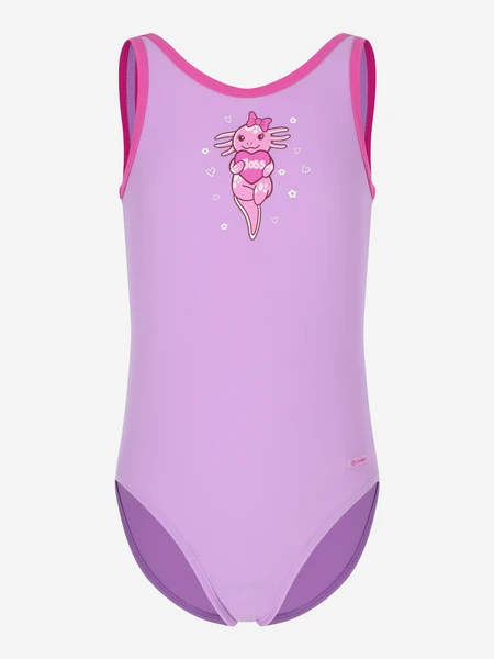 Купальник слитный для девочек Joss, фиолетовый, арт. 110927jss-lj