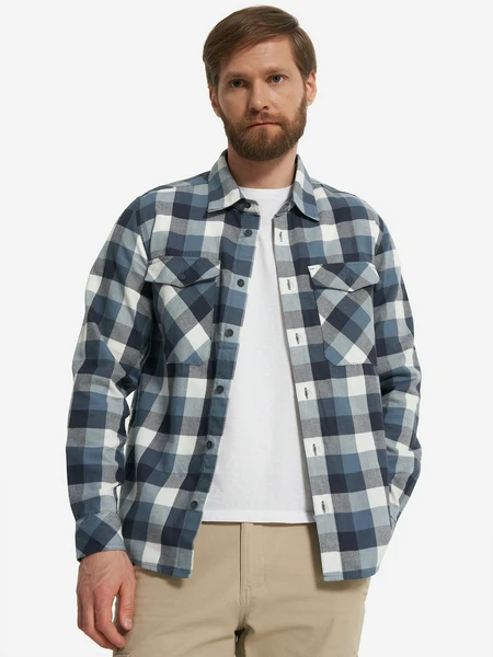 Рубашка мужская, голубой, арт. 24777