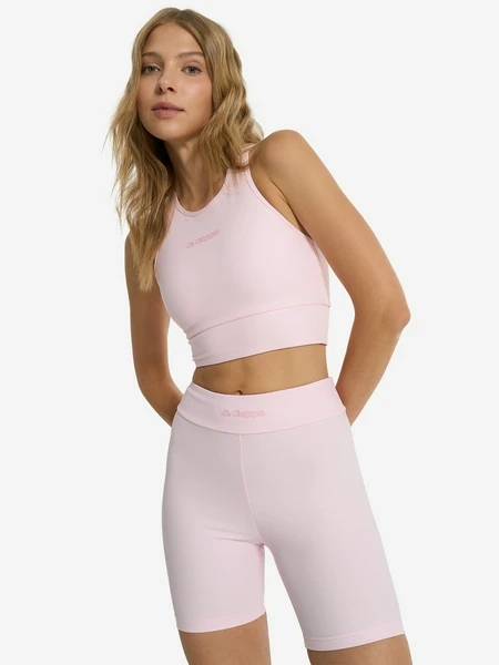 Топ бра спортивный Kappa, розовый, арт. 24785