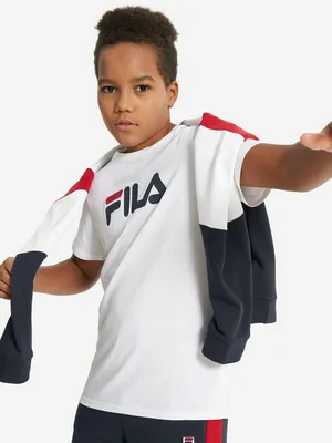 Футболка для мальчиков FILA, белый, арт. 134616FLA-00