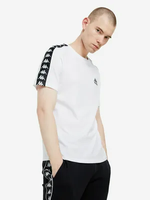 Футболка Kappa Banda d’Origini, белый, арт. 125939KAP-00