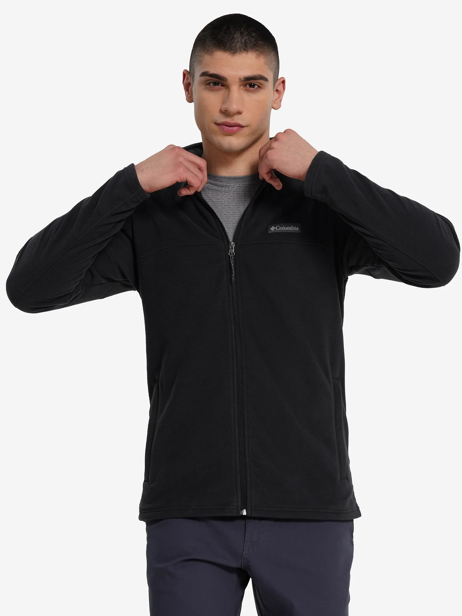 Джемпер флисовый мужской Columbia Basin Trail III Full Zip, черный, арт. 24830