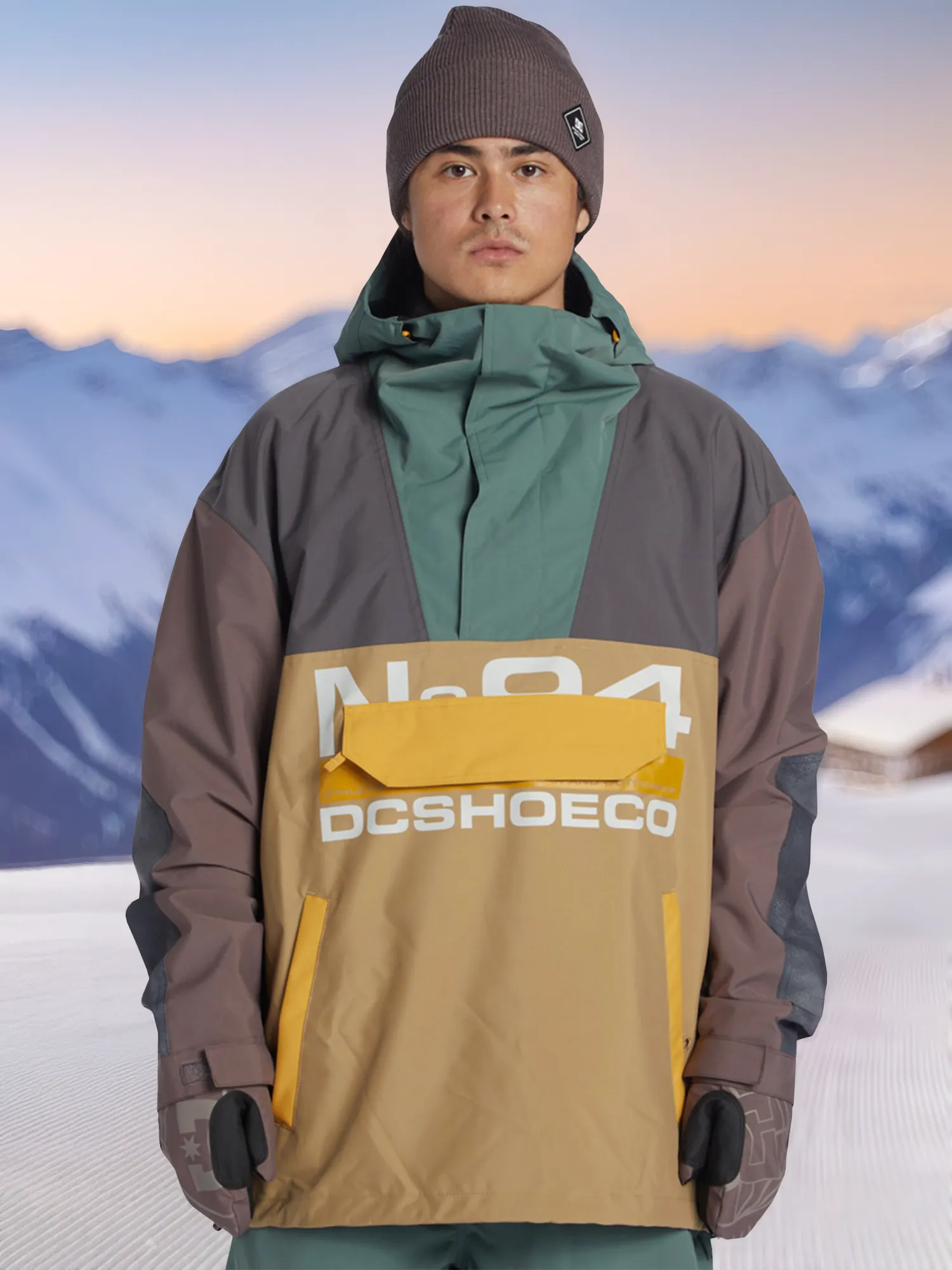 Анорак мужской, красный, арт. adytj03077d12-xngb