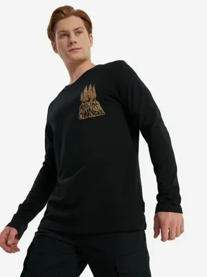 Лонгслив мужской Outventure, черный, арт. 137015OUT-99