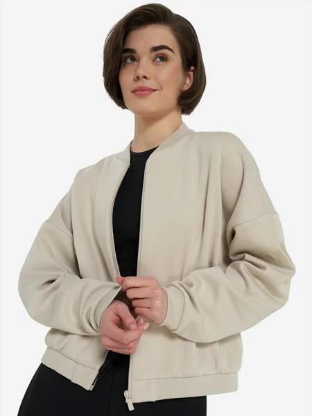 Толстовка женская Adidas, бежевый, арт. jd9972a01-.