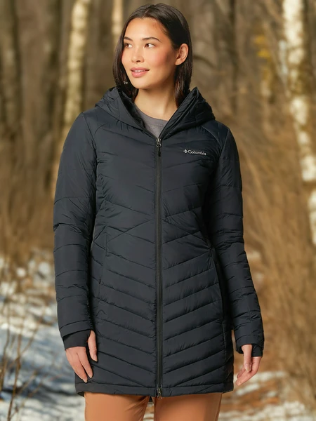 Куртка утепленная женская Columbia Joy Peak II Mid Jacket, черный, арт. 2088641clb-010