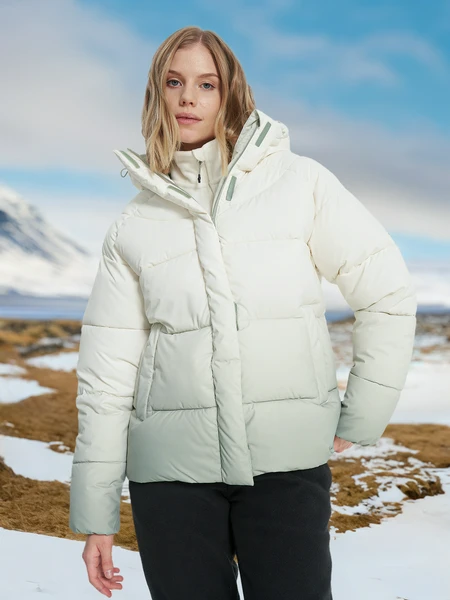 Пуховик женский Northland, белый, арт. 138296n16-wu