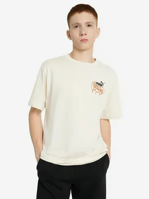 Футболка PUMA Mid90 S Graphic, бежевый, арт. 688465P0P-87