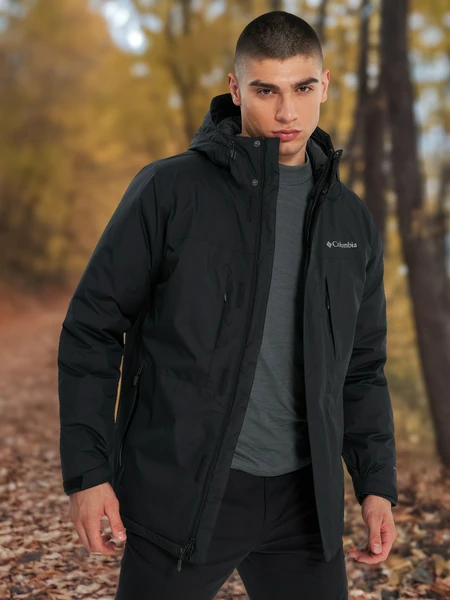 Пуховик Columbia Oak Harbor Long Insulated Jacket, черный, арт. 25003