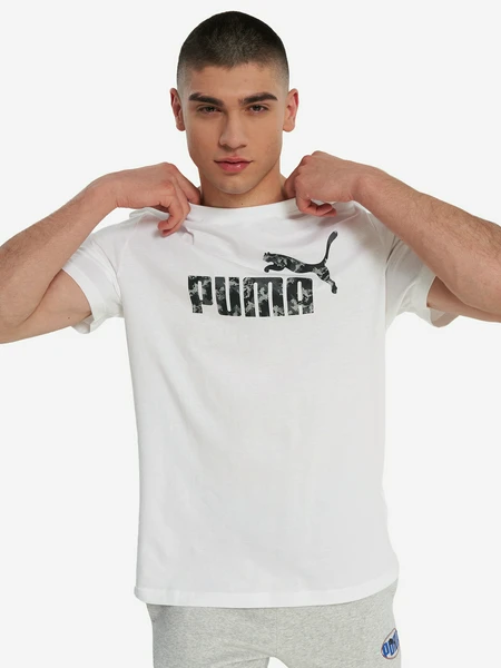 Футболка PUMA Ess Camo, белый, арт. 25032
