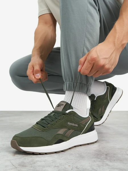 Кроссовки Reebok Gl1100, зеленый, арт. 25038