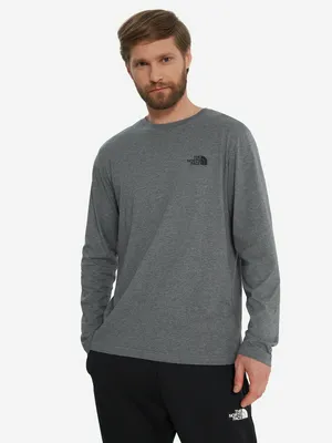 Лонгслив The North Face Simple Dome, серый, арт. 25060