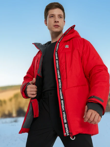 Куртка утепленная мужская Bask Solution, красный, арт. 19270bsk-9205