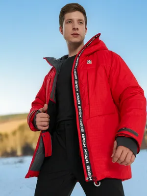 Куртка утепленная мужская Bask Solution, красный, арт. 19270BSK-9205