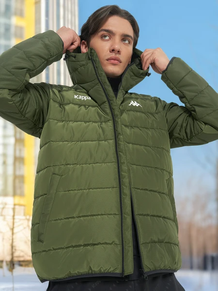 Куртка утепленная мужская Kappa Galassia, зеленый, арт. 130043kap-u1