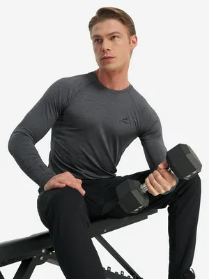 Лонгслив мужской Demix, серый, арт. 136559DMX-93