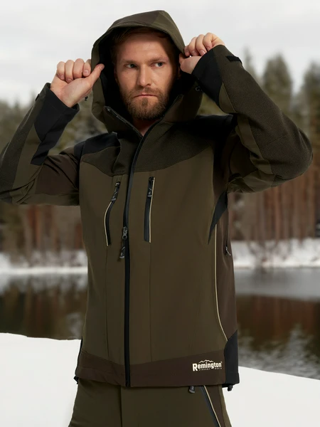 Ветровка мужская Remington Invincible, зеленый, арт. 25110