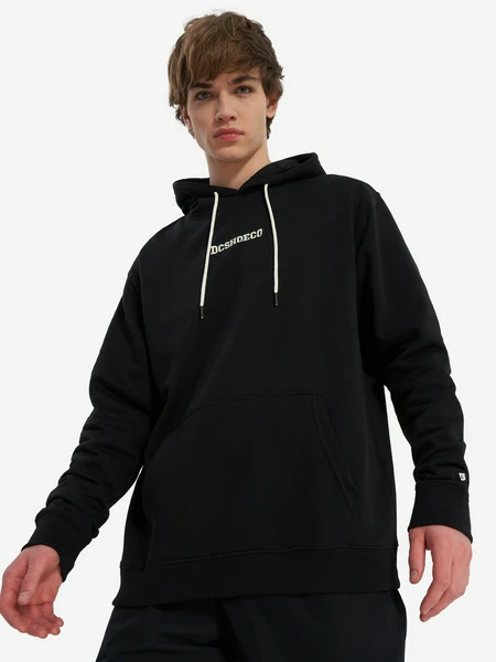 Худи DC Shoes Baseline, черный, арт. adyft03390d12-kvj0