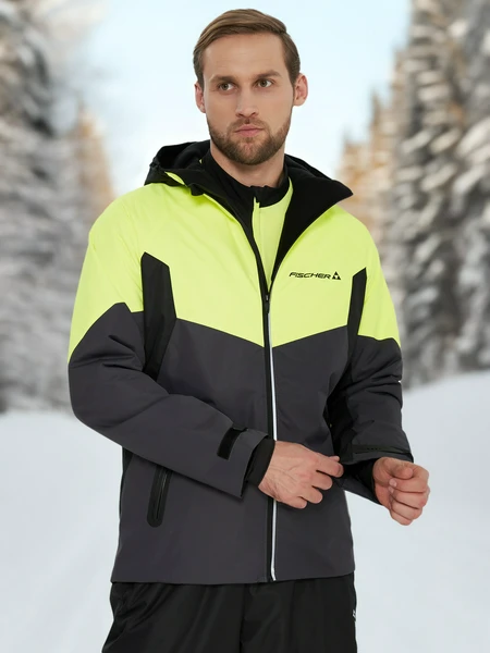 Куртка утепленная мужская Fischer, черный, арт. gr8274f06-100