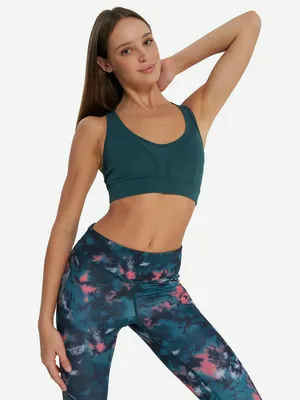 Топ бра спортивный Demix ActiveMove Dance Mesh Bra, голубой, арт. 136622DMX-S4