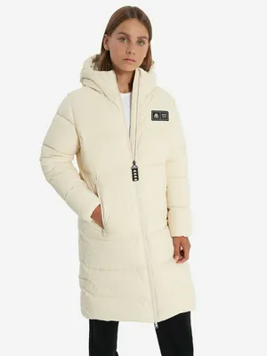 Пальто утепленное для девочек Kappa, бежевый, арт. 137273KAP-T0