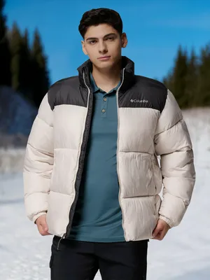 Пуховик мужской Columbia Puffect III Jacket, бежевый, арт. 2086861CLB-279