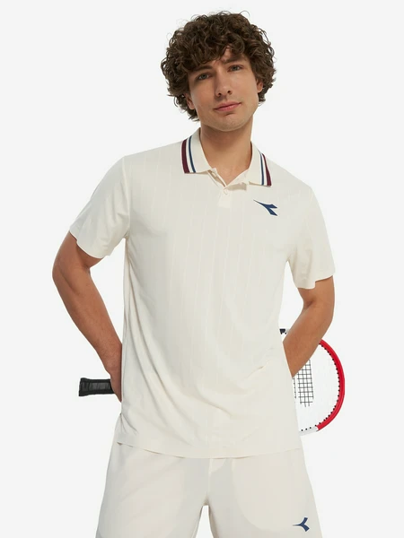 Поло мужское Diadora, бежевый, арт. 25220