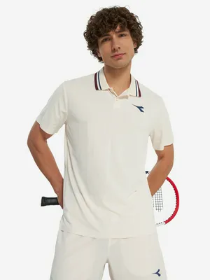 Поло мужское Diadora, бежевый, арт. 102.182120D07-20009