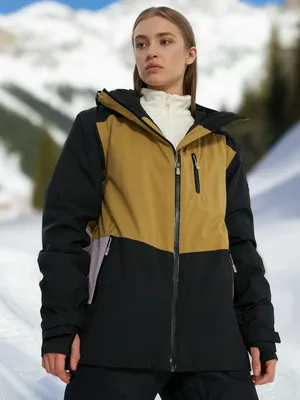 Куртка утепленная женская Roxy Stormdash, бежевый, арт. ERJTJ03520R17-TMG0