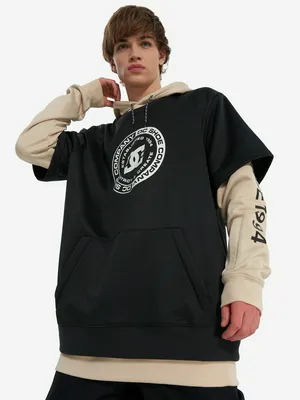 Худи мужское DC Shoes Dryden, черный, арт. adyft03440