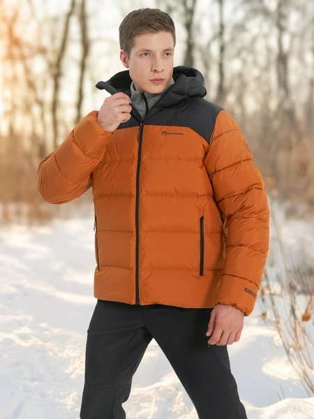 Пуховик мужской Outventure, оранжевый, арт. 25237